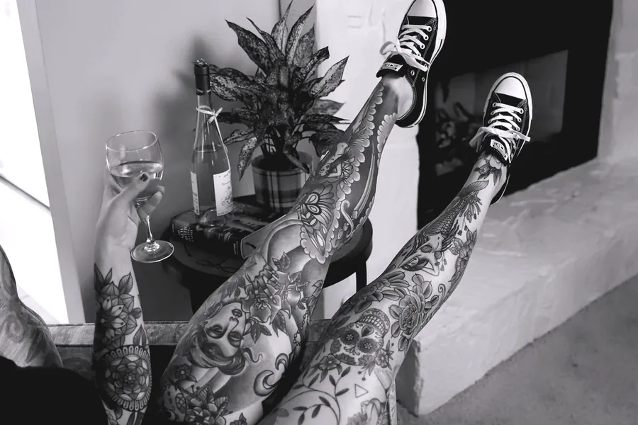 Planșe cu mai multe stiluri de tatuaj